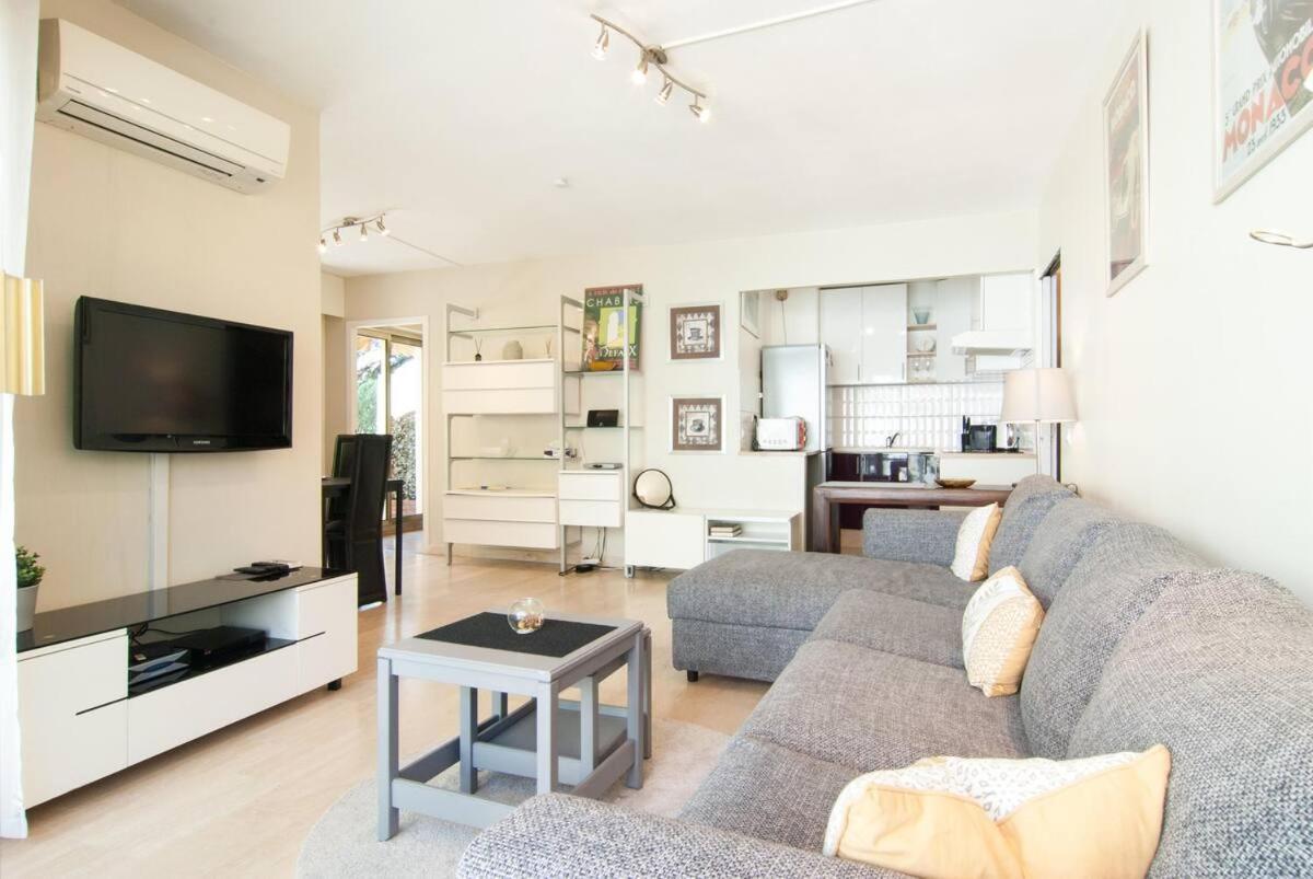 Elegant Apt W/2 Terraces/Mins To Beach & Shops Antibes Eksteriør billede